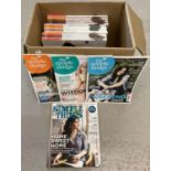 A box of 24 issues of "The Simple Things" magazine, to include issue #1. Dating from 2012 to June