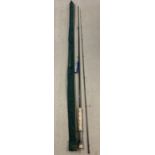 A new Shakespear Xcede Fly 9'6 fishing rod with cloth protection case. 6/7 line weight. Full