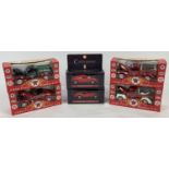 A set of 4 boxed Texaco "Old Timer Collection" Ford diecast vehicles, together with 2 boxed Shell "