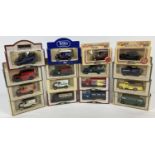 A collection of 16 boxed diecast vehicles by Lledo from the "Days Gone" and "Promotors" ranges. To