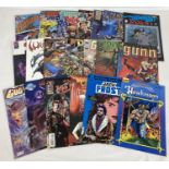 20 assorted #1 comic books and Indie comics. To include: Image, Wildstorm, Malibu, DC, Top Cow,