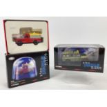 2 boxed limited edition diecast emergency vehicles from the "nine Double nine" range by Corgi.