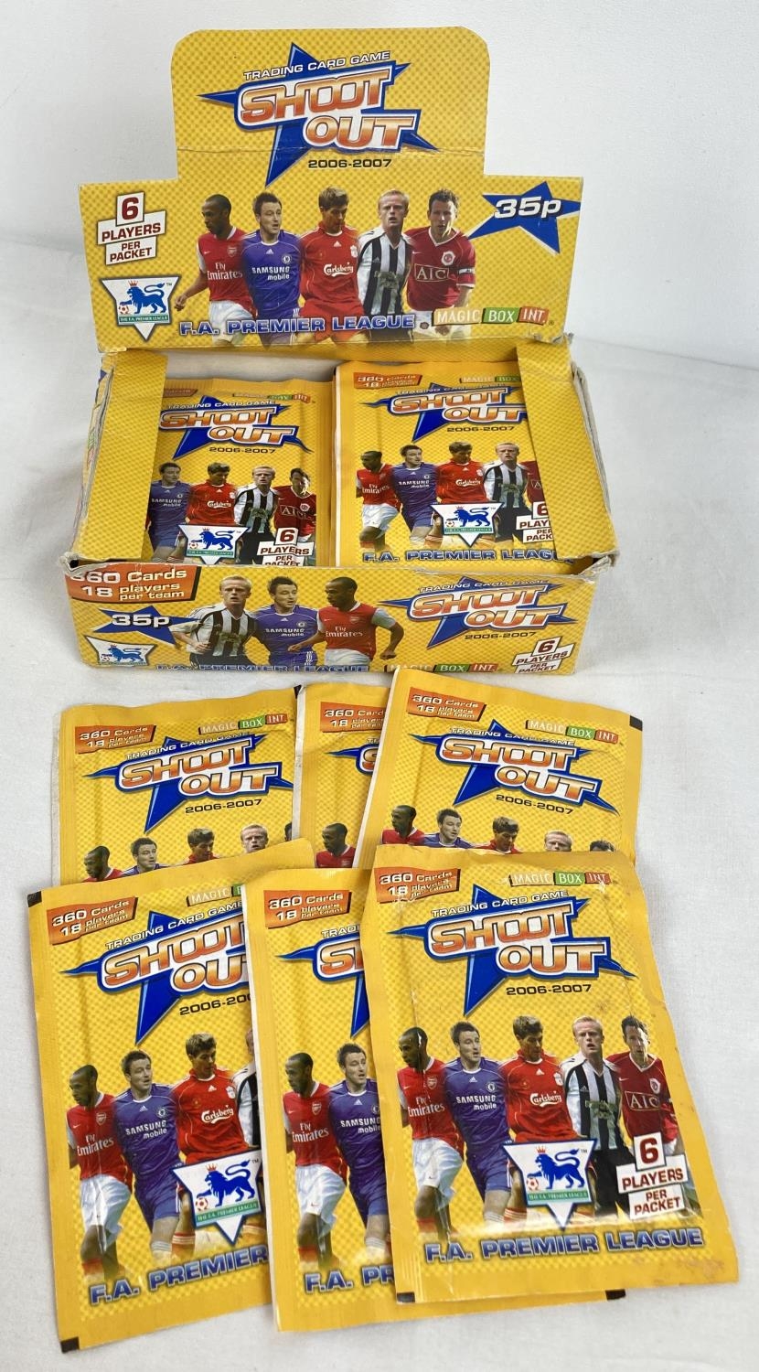 F.A Premier League 'Shoot Out' 2006-2007 trading card game by Magic Box Int. A shop display box