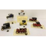 7 boxed Matchbox 'Models of Yesteryear' 40th Anniversary Collection diecast vehicles. 6 complete
