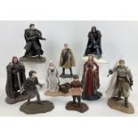 A collection of 9 Official HBO 2013-16 Game of Thrones collectable figurines. Most with removable