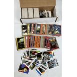5 complete & 1 incomplete sets of Topps 1993 Jurassic Park trading cards. Each set comprises 88