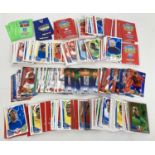 A quantity of assorted Football trading card game cards. To include: Topps Match Attax, Panini