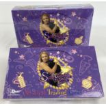 2 sealed, cellophane wrapped boxes of Sabrina the Teenage Witch trading cards. Produced by Dart,