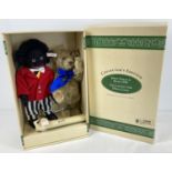 Steiff Jolly Golly & Bear 1996 Ltd Edition boxed Collectors set. Limited to 1,500 pieces and made