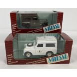 2 boxed diecast 1:43 scale Land Rover vehicles by Vitesse. #471 Land Rover 1960 Post Office and #472