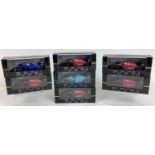 A collection of 7 boxed Onyx F1 diecast 1990, 91 & 92 racing car models. 1:43 scale, to include