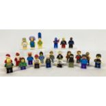 A collection of 23 assorted Lego figures. To include: The Simpsons, Minecraft, Marvel Avengers and