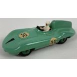 A #236 vintage Dinky Toys 1957-1959 Connaught racing car, in green with white driver and No 32