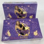 2 sealed, cellophane wrapped boxes of Sabrina the Teenage Witch trading cards. Produced by Dart,