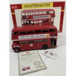 A boxed limited edition diecast Routemaster 1/24th scale, by Sunstar. With original packaging,