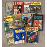 A small collection of vintage 1950's, 60's and 70's annuals. To include Lion Annual 1954, Knockout