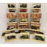 A set of 24 Matchbox 'Models of Yesteryear' diecast vehicles from "Great Beers of the World" series.