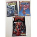 3 issues of 'Invincible' comic book by Image Comics. Issues #63, 64 & 65. Featuring Conquest War