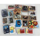 A box of assorted trading cards and stickers. To include: Batman Returns, Hook, Home Alone 2, The