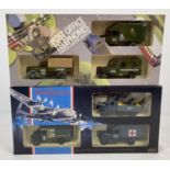 2 boxed commemorative sets of diecast vehicles by Lledo. The Dambusters 50th Anniversary and Post