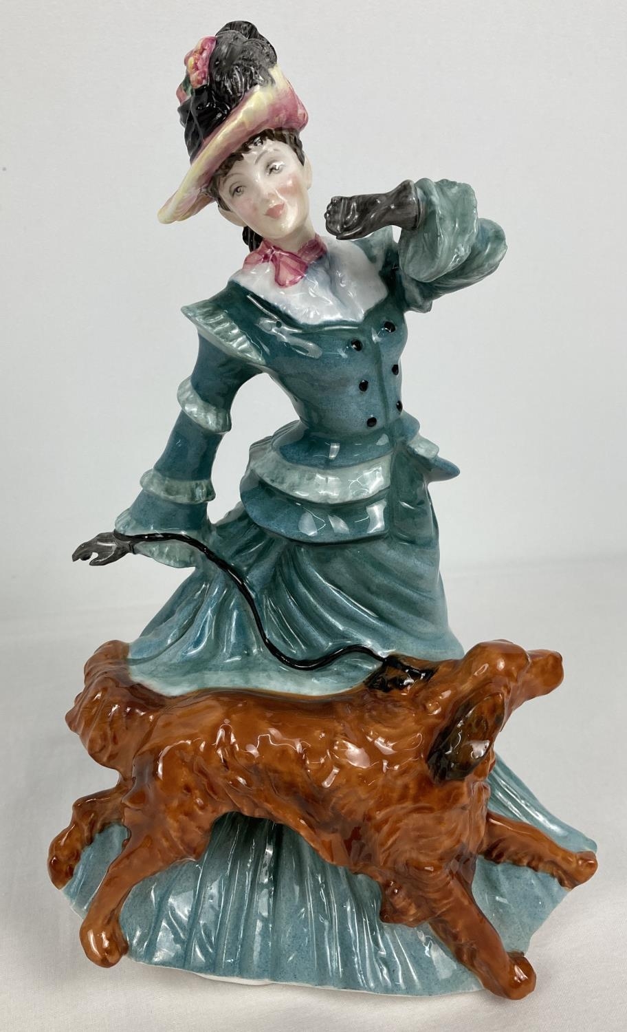 A boxed Royal Doulton figurine - Autumntime, from The Four Seasons collection. HN3621, modelled by
