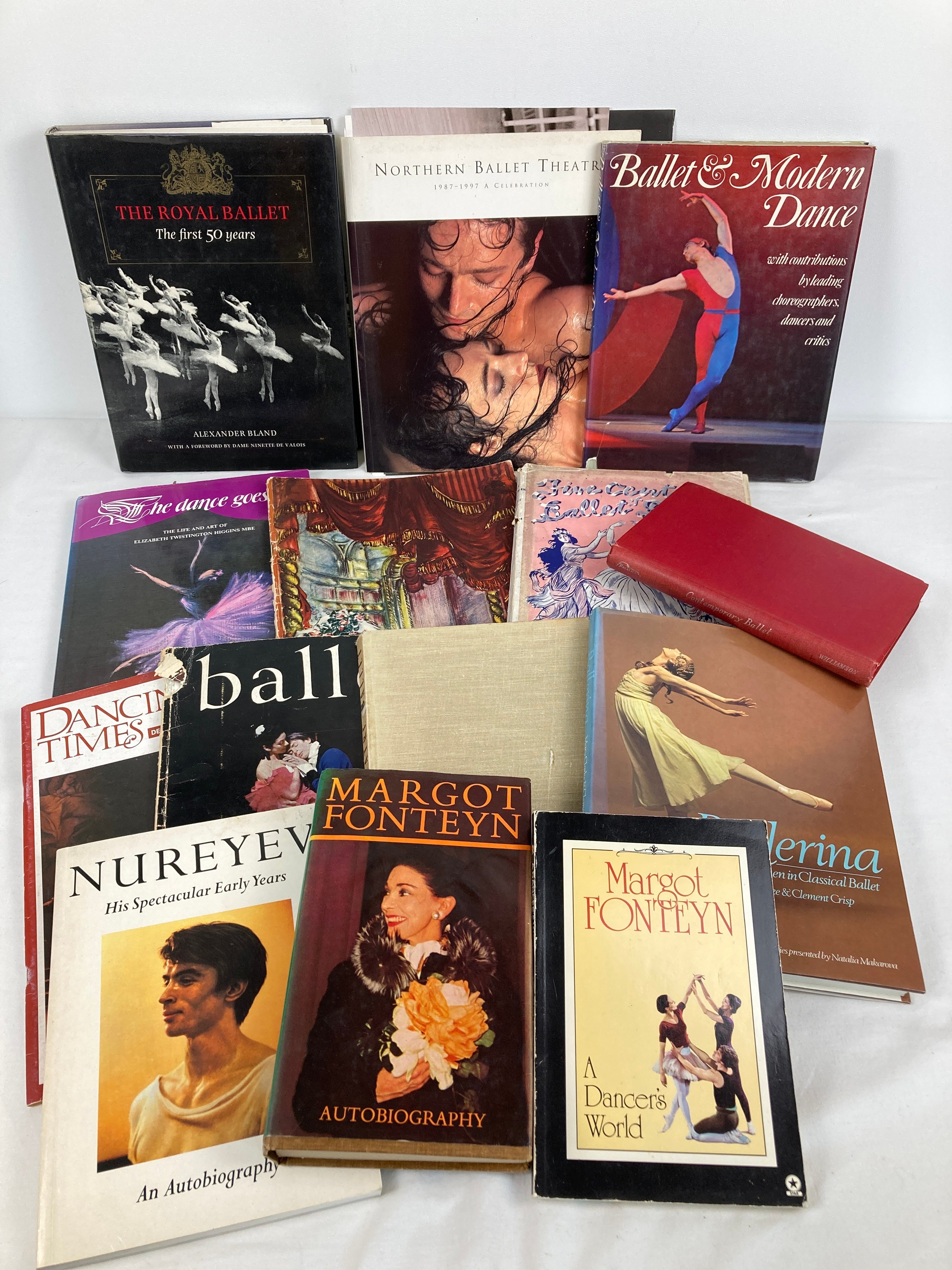 14 books relating to ballet and dance. To include The Royal Ballet The First 50 years, Ballet &