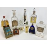 A collection of vintage perfume bottles some with original contents. To include CoCo by Chanel,