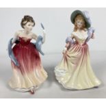 2 boxed Royal Doulton ceramic figurines. Katie - HN3360, modelled by Valerie Annand together with