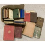 A box of antique and vintage books. To include Diary Of Samuel Pepys Volumes One & Two, 1929 The
