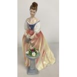 A boxed Royal Doulton ceramic figurine - Alexandra. HN3286, modelled by Douglas V Tootle. Approx.