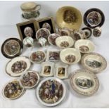 A quantity of assorted ceramics decorated with "Cries Of London". To include: bowls, pin dishes,