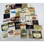 A collection of vintage 1960's & 70's Madeira wine labels. All in excellent condition.