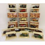 A set of 24 Matchbox 'Models of Yesteryear' diecast vehicles from "Great Beers of the World" series.