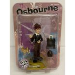 2002 Mezco Toys sealed and unopened electronic Sharon Osbourne figure and accessories.