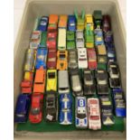 A tray of approx. 40 assorted 1:72 scale diecast vehicles.