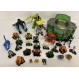 A quantity of Ben 10 Alien force toys and figures from 2007-9.