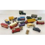 A collection of assorted vintage & modern diecast vehicles to include Corgi, Lesney, Budgie & Lledo.