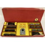 A boxed Trix Twin main line Railway set with controller and whistle.