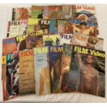 35 assorted vintage issues of Continental Film & Video.