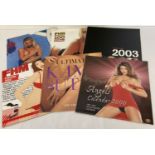 6 adult erotic colour calendars from the 2000's.