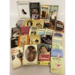A collection of assorted vintage adult erotic fiction.