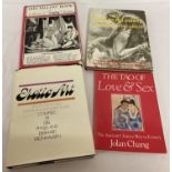 4 adult erotic books to include 3 hardbacks.