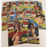 12 vintage issues of International H & E Monthly, naturist magazine.