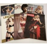 6 large spiral bound colour adult erotic calendars from the twenty-teens.