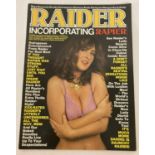First issue of Raider, vintage adult erotic magazine, volume 1 No. 1, incorporating Rapier.
