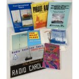 A collection of 9 books and pamphlets relating to off shore pirate radio stations. To include: "R…