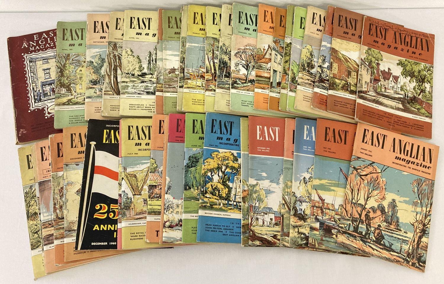 A collection of 40 issues of vintage East Anglian Magazine dating from 1950 to 1962. To include 1…