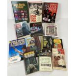 A collection of fiction and non fiction books relating to music, film & TV and crime. To include …