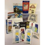 A quantity of assorted vintage ephemera relating to Air travel & Airports, shipping and European …