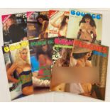 8 assorted vintage glossy covered adult erotic magazines.